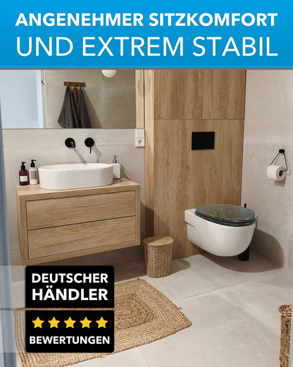 Xonic WC-Sitz MDF170 mit Absenkautomatik, Design-Toilettensitz