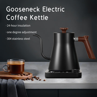 RHD Heisswasserspender Schwanenhals Schwarz 0.9L – 40-100°C