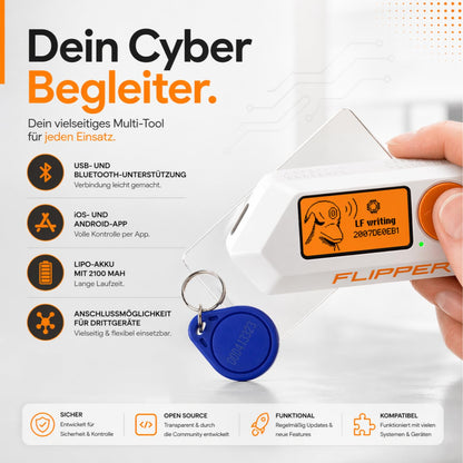 db-tronic Flipper Zero Starter Full Set mit WiFi-Board und 64GB Karte