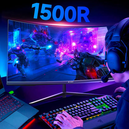 CRUA 27 Zoll Curved Gaming Monitor 165/180Hz Full HD