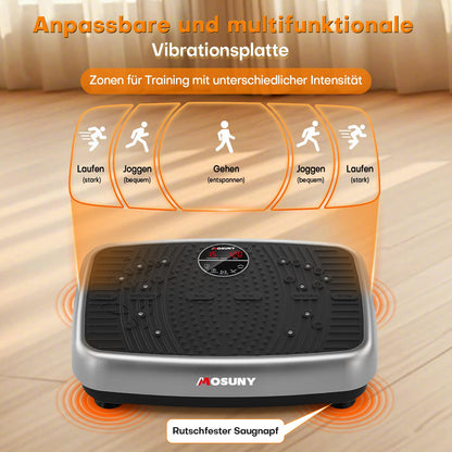 MOSUNY Vibrationsplatte 2025 – Doppelmotoren Heimtraining