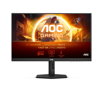 AOC Q27G4XND 27 Zoll WQHD Gaming Monitor 180 Hz 1ms