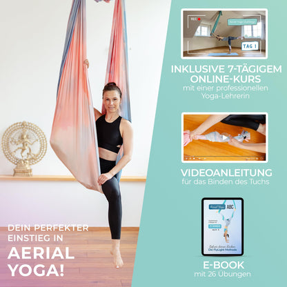 Yosana Hängematte Komplettset Nylon 5m x 2.6m - Bunte Wolken