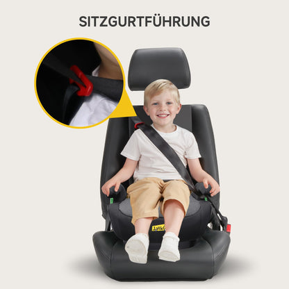 Jovikids Sitzerhöhung Auto mit ISOFIX, ECE R129, 125–150 cm