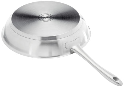 Fissler Catania Edelstahl Stielpfanne Ø 28 cm unbeschichtet