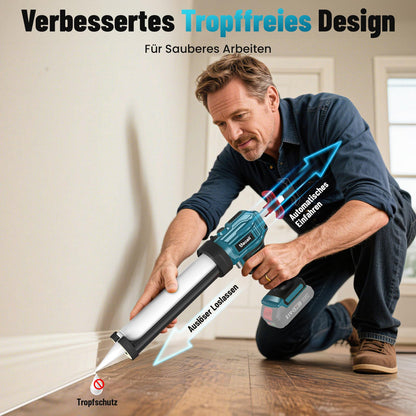 Uaoaii Akku-Kartuschenpistole 18V 300ml Makita-kompatibel ohne Akku