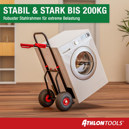 ATHLON TOOLS Schwerlast-Sackkarre C3310 klappbar bis 200 kg
