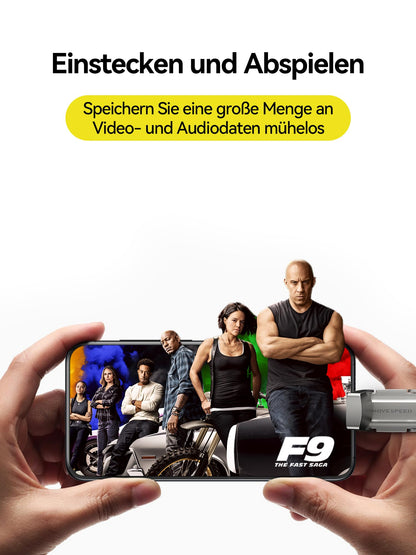 MOVE SPEED 1TB USB Stick 3.2 USB C Gen2 – High-Speed SSD Stick