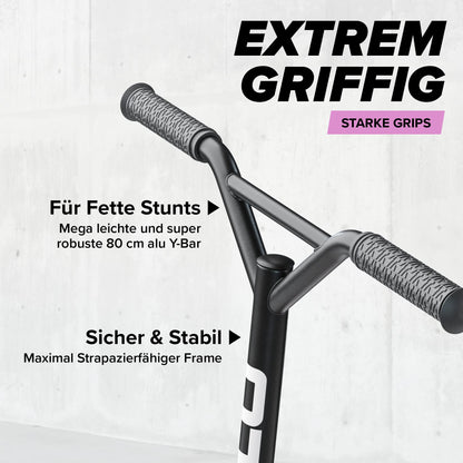 Apollo Genius Pro Stunt Scooter für Kinder ab 6 Jahren, ABEC 9