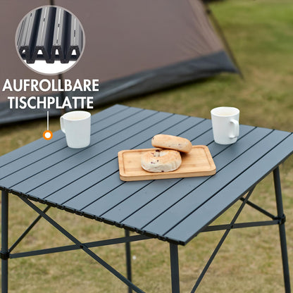 Portal Campingtisch Klappbar Aluminium Tischplatte