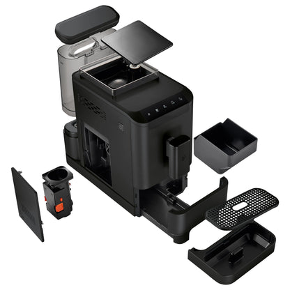 Tchibo Esperto2 Caffè Kaffeevollautomat für Espresso - All Black