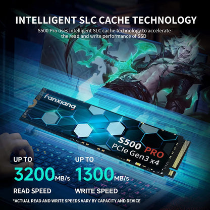 fanxiang S500Pro 512GB interne M.2 NVMe SSD PCIe 3.0, 2280