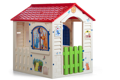 Chicos Country Cottage Spielhaus aus Kunststoff für Kinder ab 2 Jahren