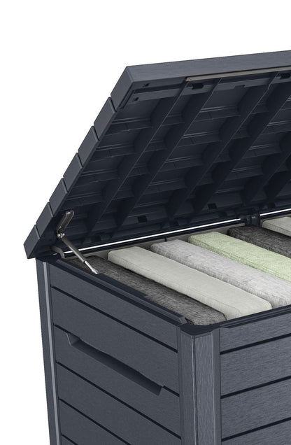 Koll Living Goliath XXL Auflagen- & Kissenbox - 870L Graphit