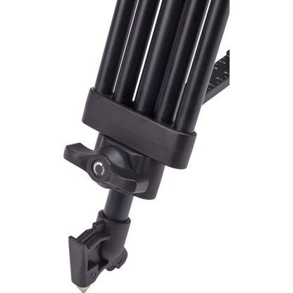 Benro A673TM Dual Stage Video Stativ S8PRO Kopf – 75mm Schüssel, Schwarz