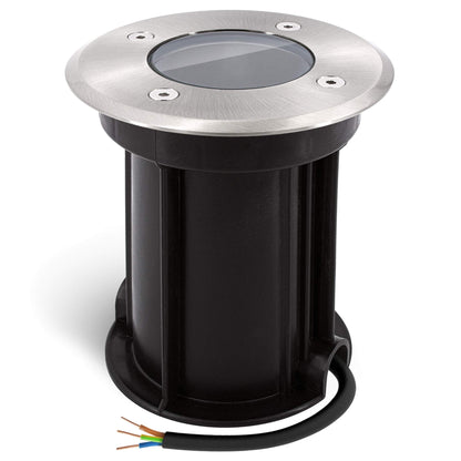 linovum BORU Bodeneinbauleuchte GU10 IP67 befahrbar rund 4er-Set