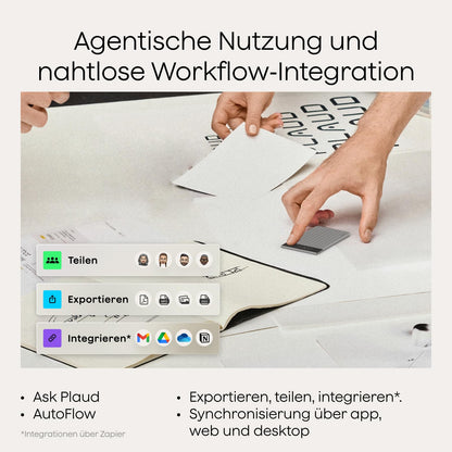 Plaud Note Pro KI-Diktiergerät mit Transkription und 50 h Aufnahme