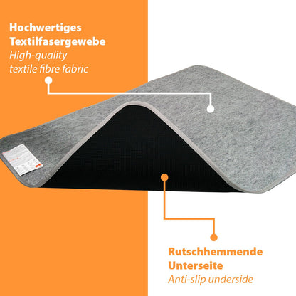 Mi-Heat Beheizbare Teppich-Unterlage 100x140cm Heizteppich