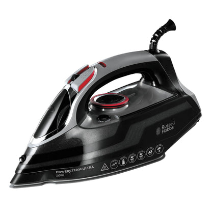 Russell Hobbs Dampfbügeleisen Powersteam Ultra 3100 W 20630-56 mit Keramik-Bügelsohle