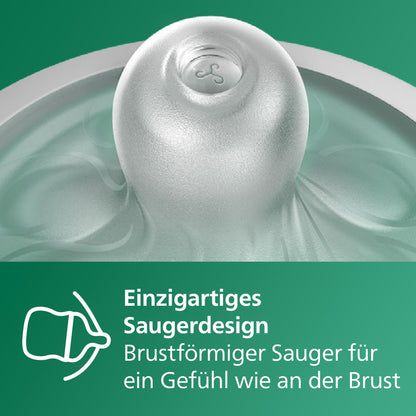 Philips AVENT Natural Response Glas Babyflaschen Geschenkset Neugeborene