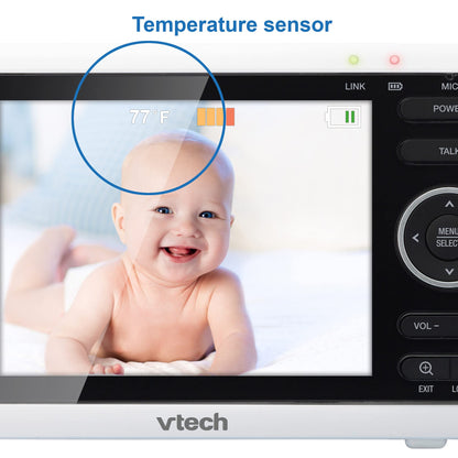 VTech VM350 Video-Babyphone – Bewegliche Kamera
