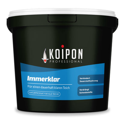 KOIPON Immerklar Teichwasseraufbereiter gegen Algen - 25 kg