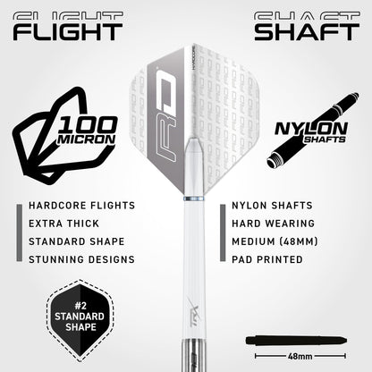 RED DRAGON Javelin Steeldarts 20g – 85% Tungsten Dartpfeile Set