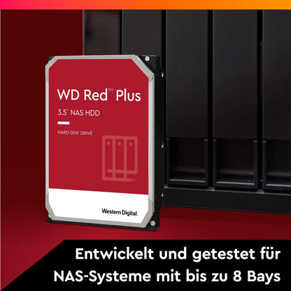 WD Red Plus – Interne NAS Festplatte 4 TB, 3.5 Zoll