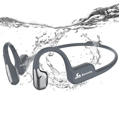 ANSTEN Knochenschall Kopfhörer Bluetooth 5.4 IP68 wasserdicht, Open-Ear-Design zum Schwimmen