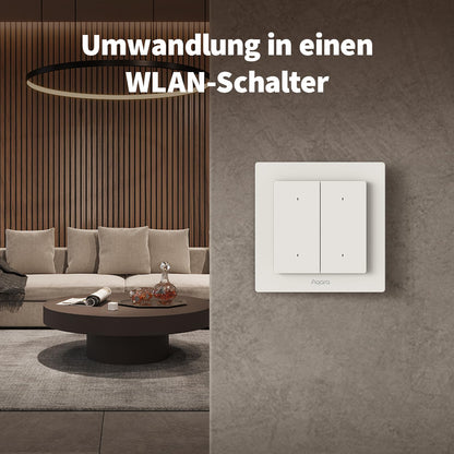 Aqara Lichtschalter H2 EU – Smarter Wandschalter mit Thread und Zigbee