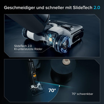roborock F25 XT Nass-Trockensauger mit Wischfunktion, kabellos