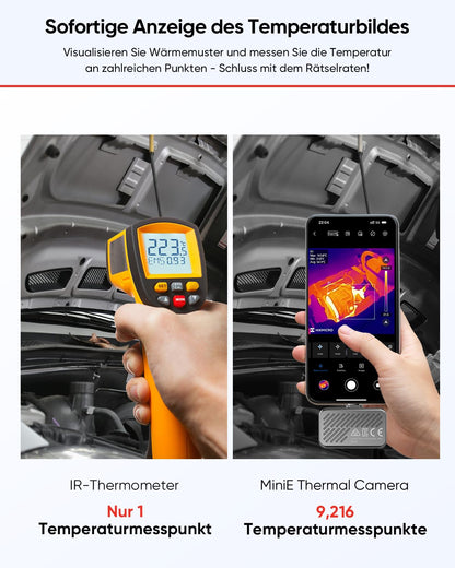 HIKMICRO Minie Wärmebildkamera Smartphone - USB-C/Lightning