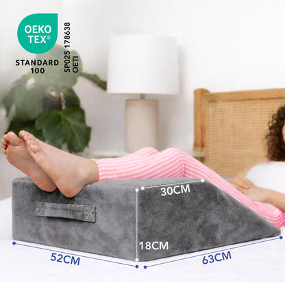 Dreamzie Venenkissen – Beinhochlagerungskissen mit Memory-Schaum