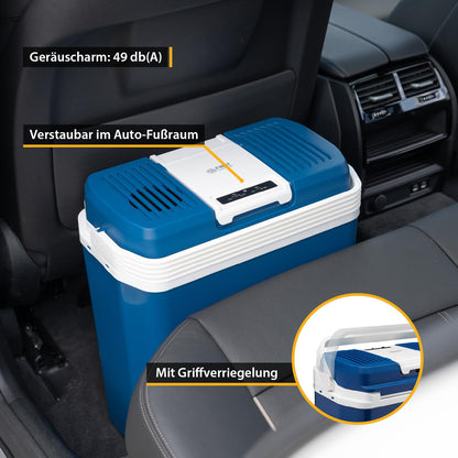 TZS First Austria Kühlbox 24L Elektrisch Kühlen/Wärmen - Blau