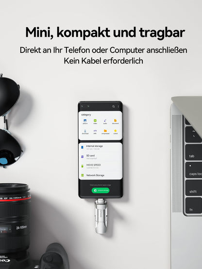 MOVE SPEED 1TB USB Stick 3.2 USB C Gen2 – High-Speed SSD Stick