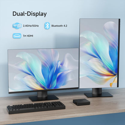 BMAX B1 Pro Mini PC Intel N4000 8GB/128GB Lüfterlos Win 11 Pro