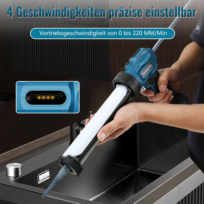Makita-kompatible Akku Kartuschenpresse 18V – 300ml, Blau