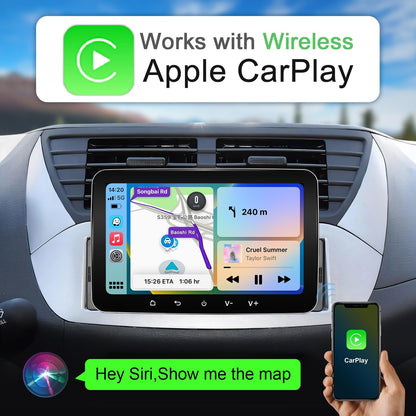 Android Autoradio 1DIN 7 Zoll Navi – Wireless CarPlay 2G+32G