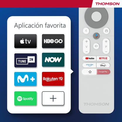 Thomson 43UA5S13W 4K Ultra HD Android Smart TV - Weiss 43 Zoll