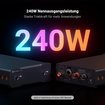 Fosi Audio V3 Mono Leistungsverstärker 240W – TPA3255