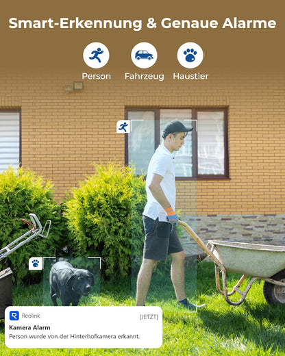 Reolink RLC-811WA Wi-Fi 6 Überwachungskamera Aussen - 4K 8MP