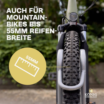 Dreifke Standparker Wyk Fahrradständer für 4 Räder einseitig