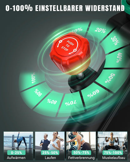 DMASUN Heimtrainer Fahrrad Ergometer – leise & Tablet-Halter