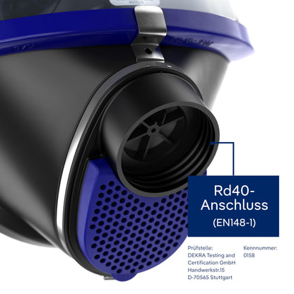 Dräger X-plore 6300 Vollmaske EPDM mit Standard-Rd40-Anschluss