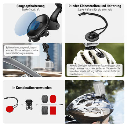 NEEWER 51-in-1 Action Kamera Zubehör Kit für GoPro, Insta360, DJI Osmo