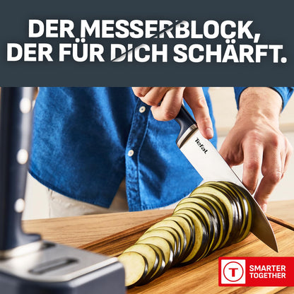 Tefal EverSharp Pro Messerblock 6-teilig, selbstschärfend, K297S744