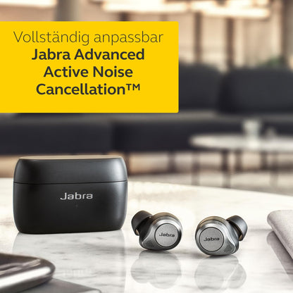 Jabra Elite 85t True Wireless In-Ear Bluetooth Kopfhörer - Titanschwarz