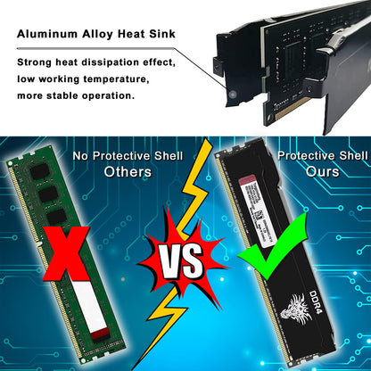 Yongxinsheng DDR4 2666MHz 32GB (2x16GB) Desktop Arbeitsspeicher