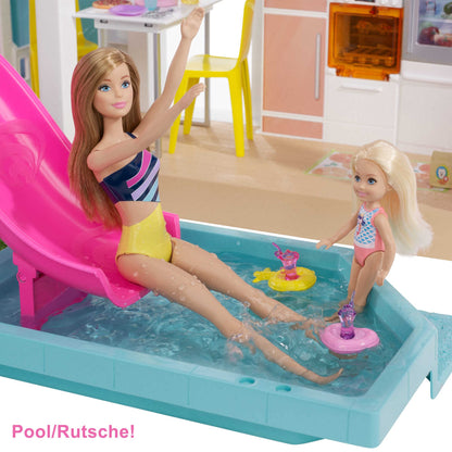 Barbie Dream House 3-stöckiges Puppenhaus 114 cm GRG93