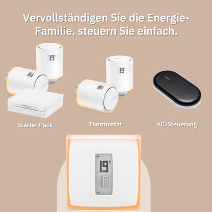 Netatmo Smartes Heizkörperthermostat WLAN Zusatzmodul - NAV-AMZ